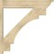 Ekena Millwork Merced Traditional Rough Sawn Outlooker, Douglas Fir, 8"W x 42"D x 42"H OUT08X42X42MRC01RDF - alternate 2